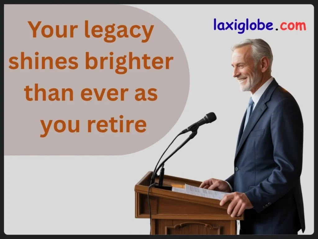 Retirement Speech Quotes