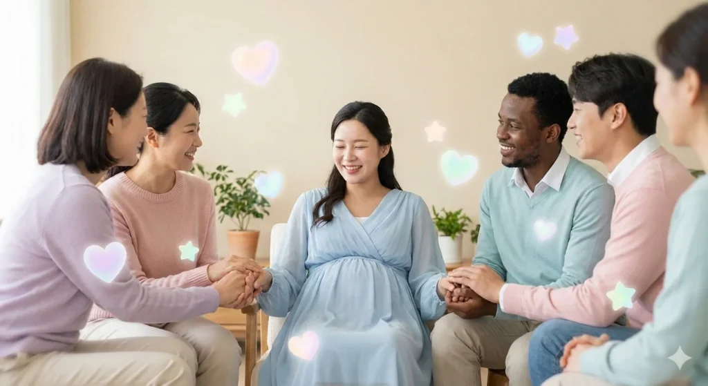 wish someone before giving birth