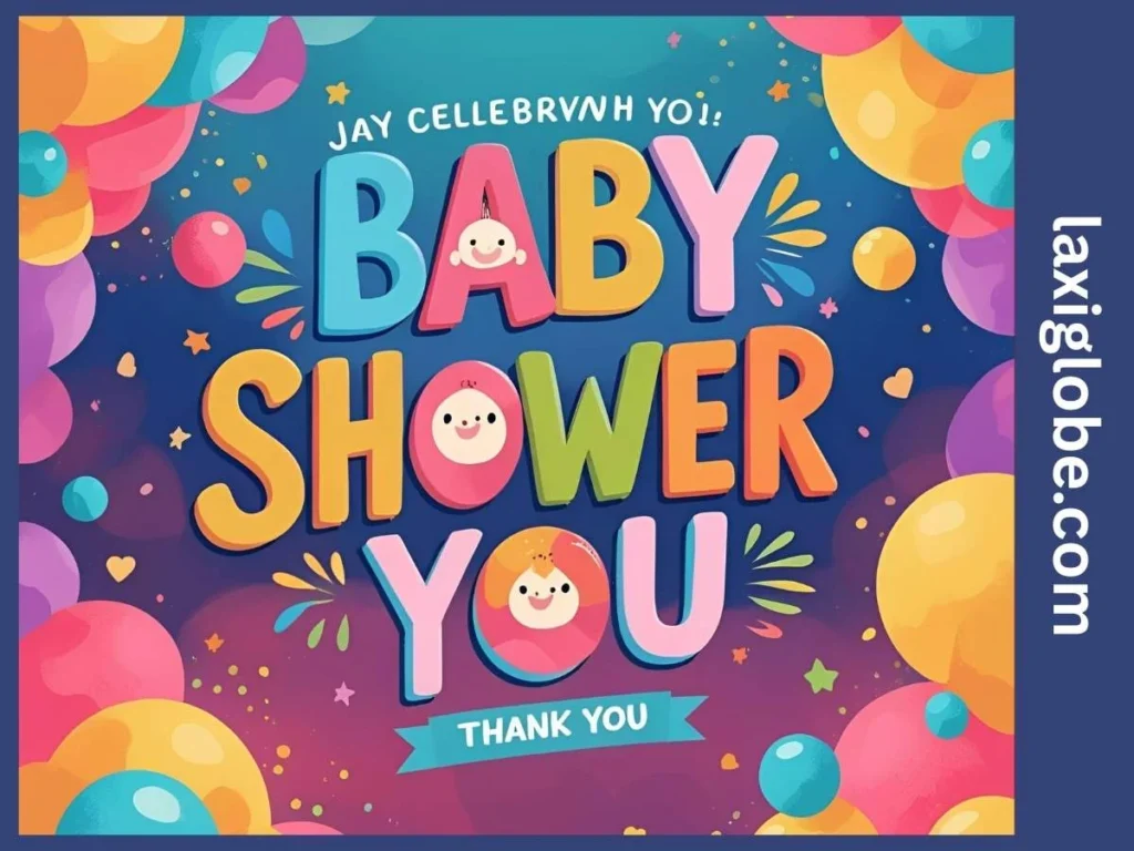 Baby Shower Thank You Card