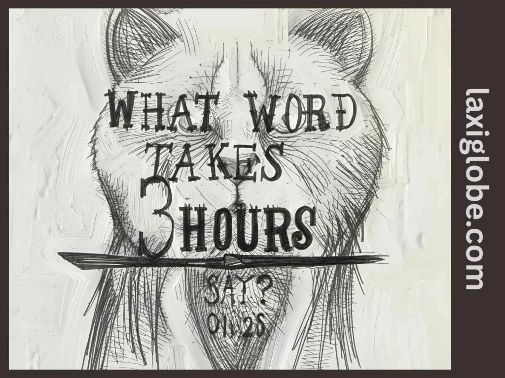 What Word Takes 3 Hours to Say? Brief