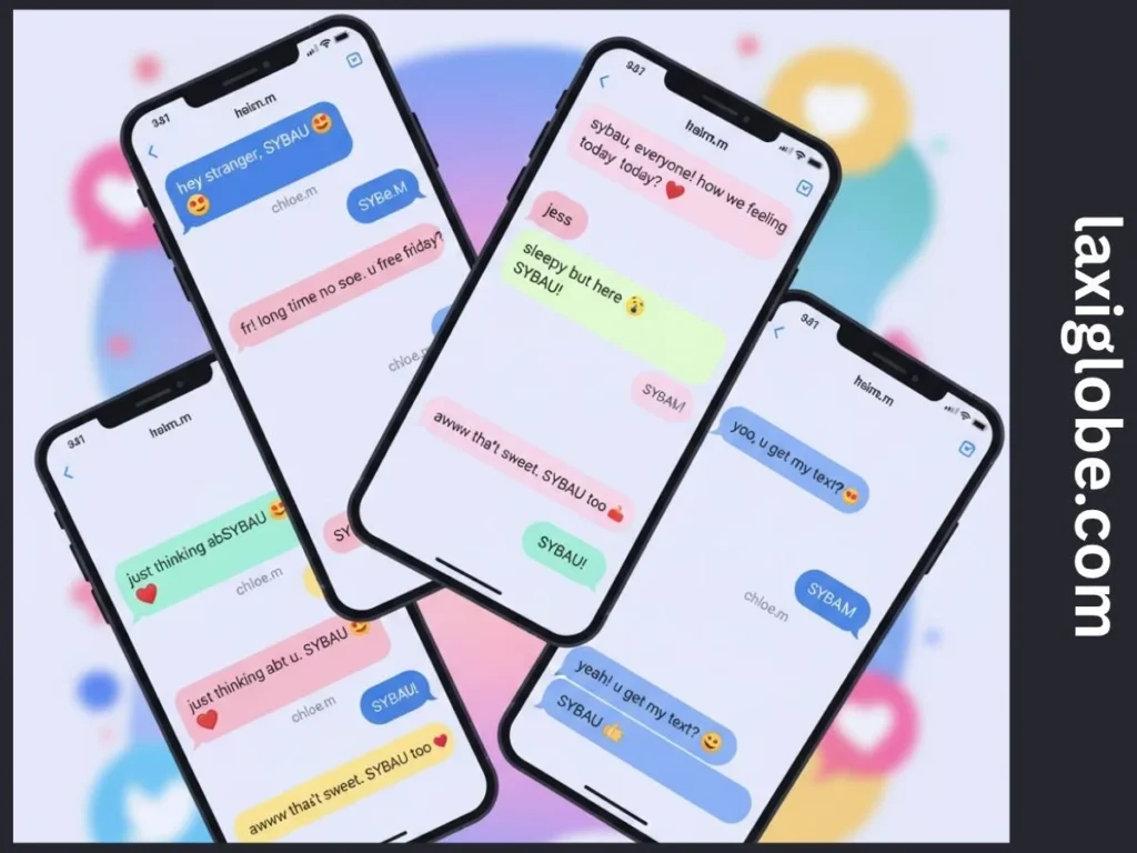 Examples of SYBAU in Conversation