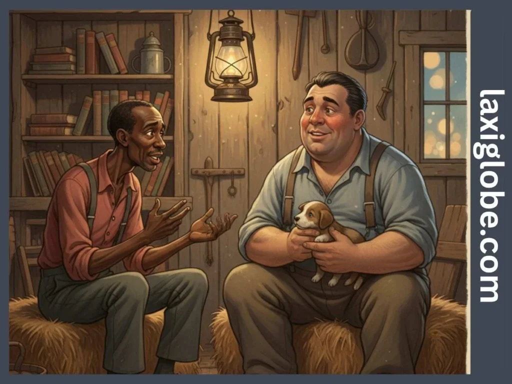 What do crooks say to Lennie?