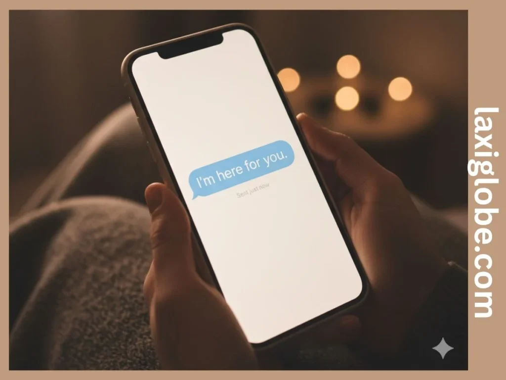 What to say to someone who lost a loved one over text