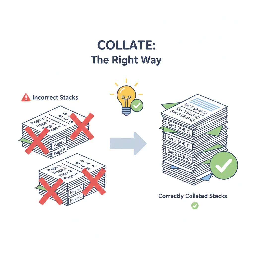 Common Misunderstandings About Collating