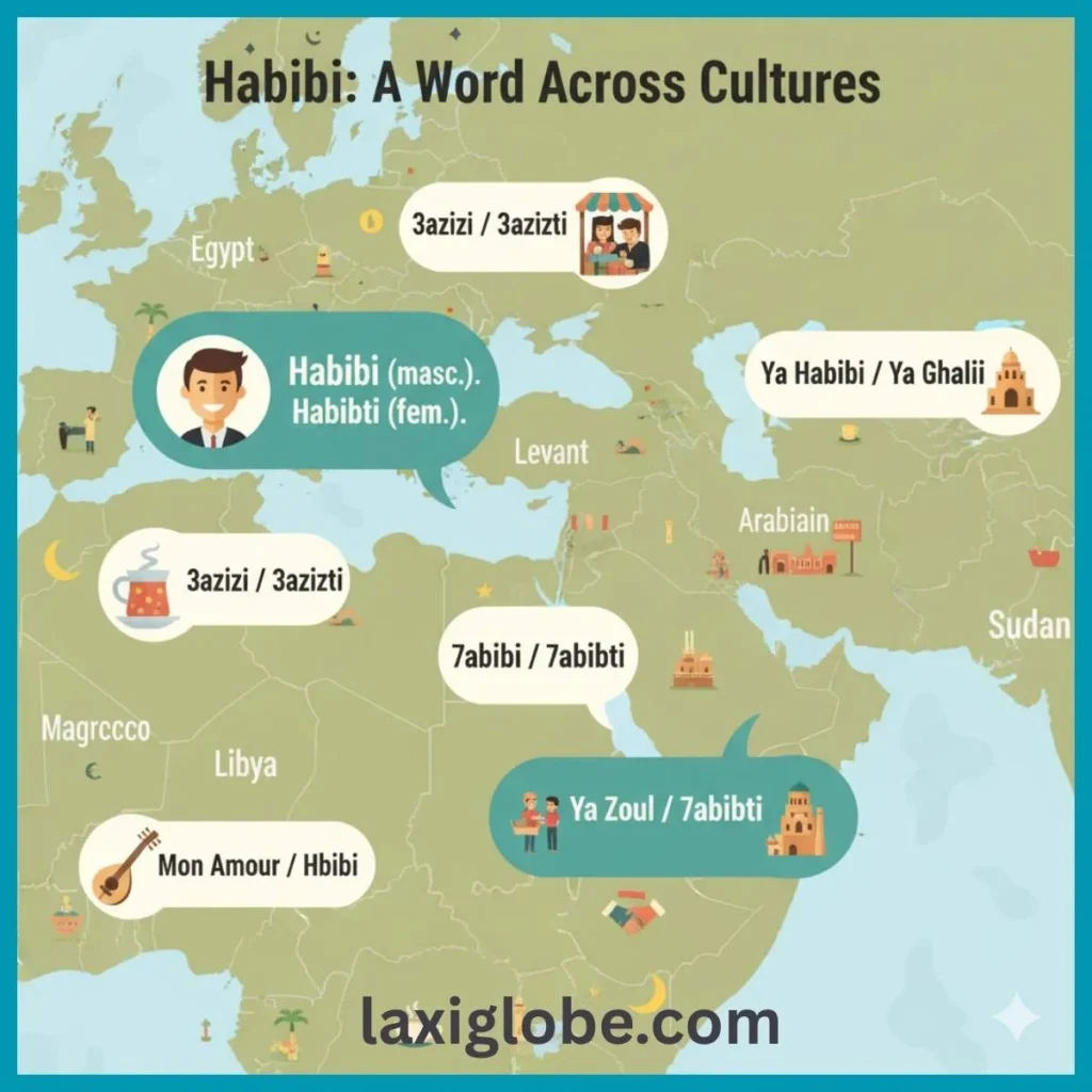 Habibi Across Arabic Dialects