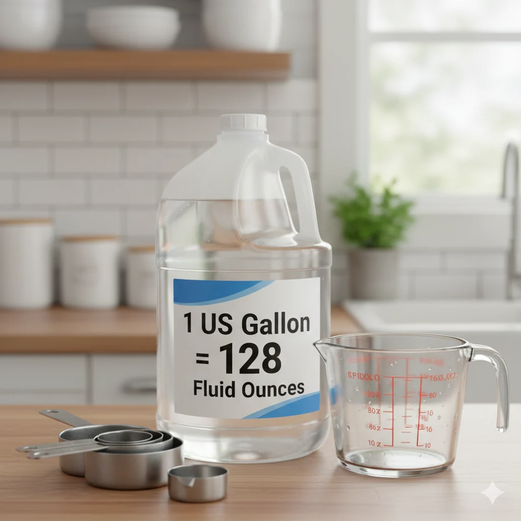 How Many Ounces Are in a US Gallon?