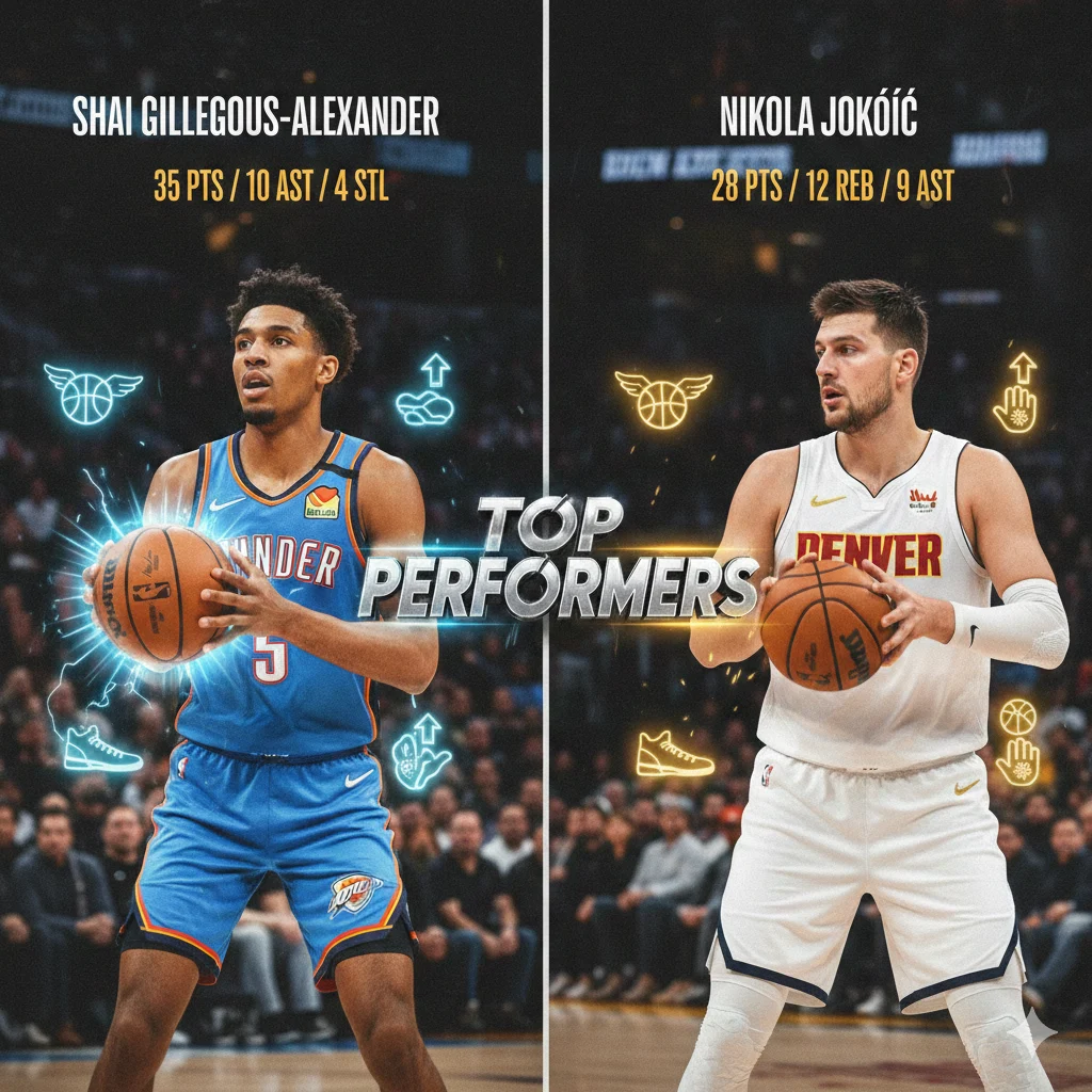 Top Performers of the Match