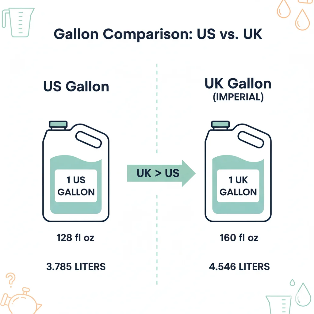 US vs UK Gallons – Key Differences