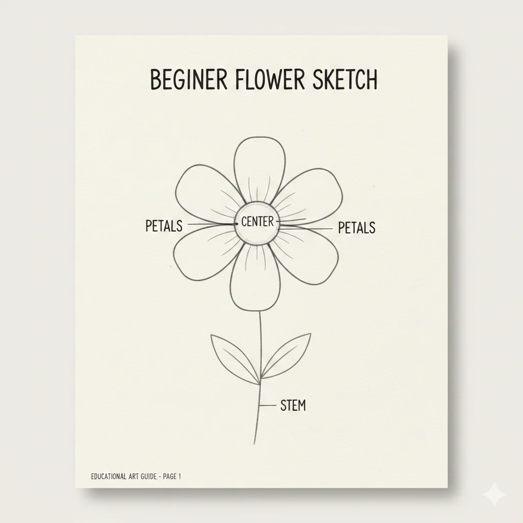 What Is Flower Drawing?