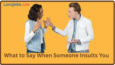 When Someone Insults You