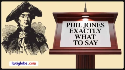 Phil Jones Exactly What to Say