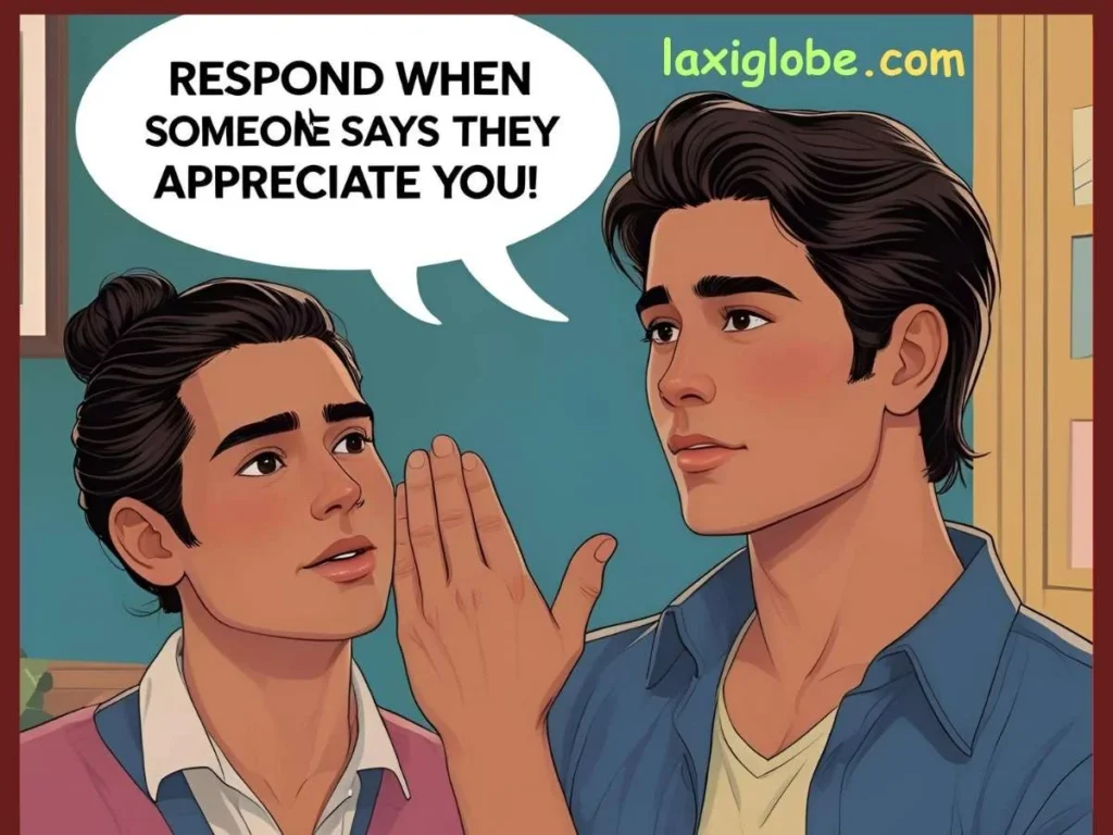 Respond When Someone Says They Appreciate You