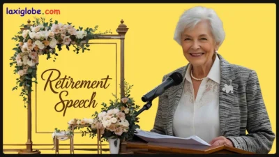 Retirement Speech for Someone Else