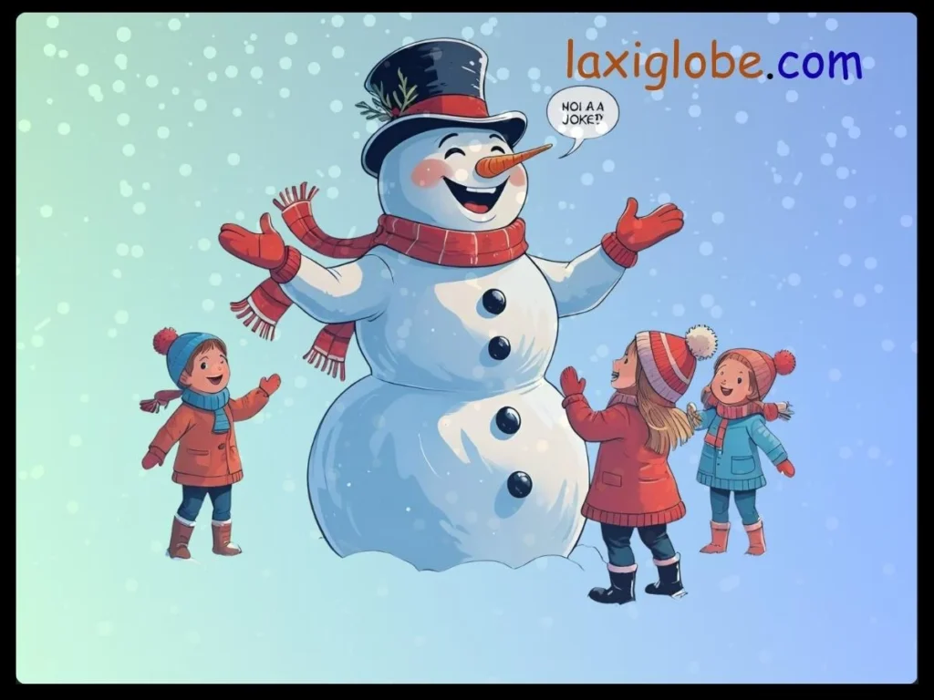What Did the Snowman Say Joke