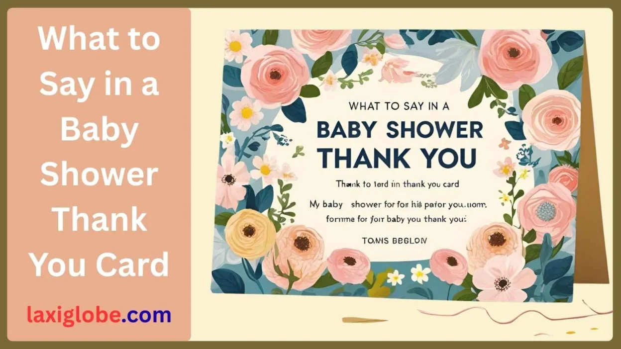 What to Say in a Baby Shower Thank You Card