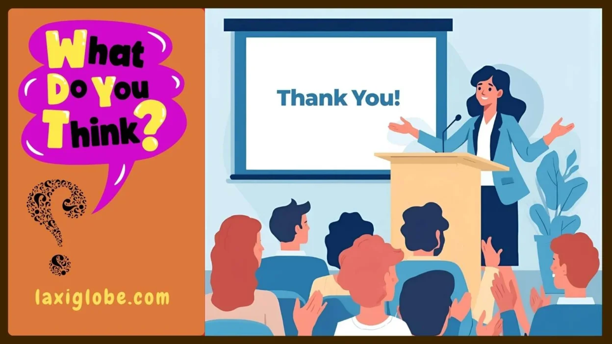 What to Say at the End of a Presentation
