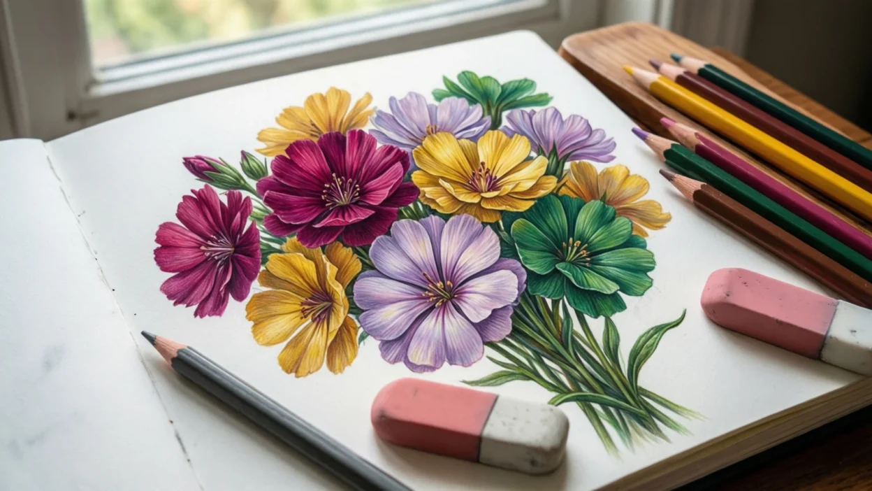 flower drawing