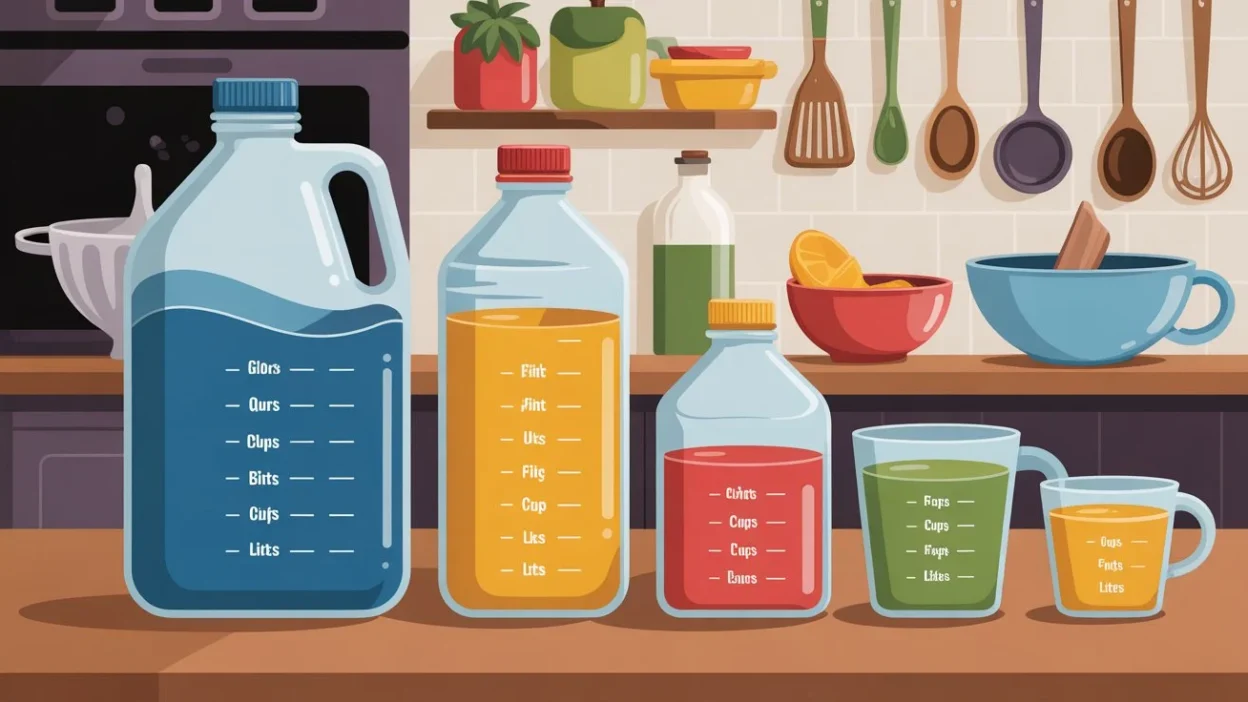 How Many Quarts in a Gallon