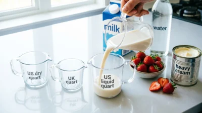 How Many Cups Are in a Quart