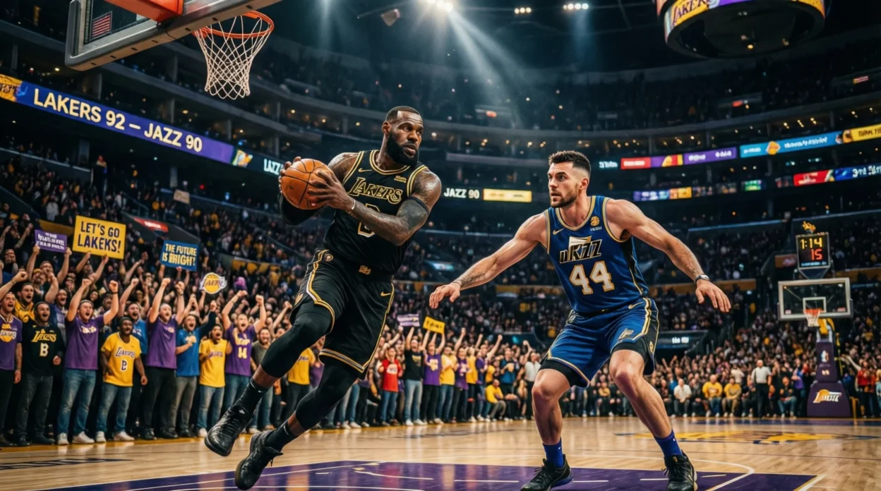 Lakers vs Utah Jazz Match