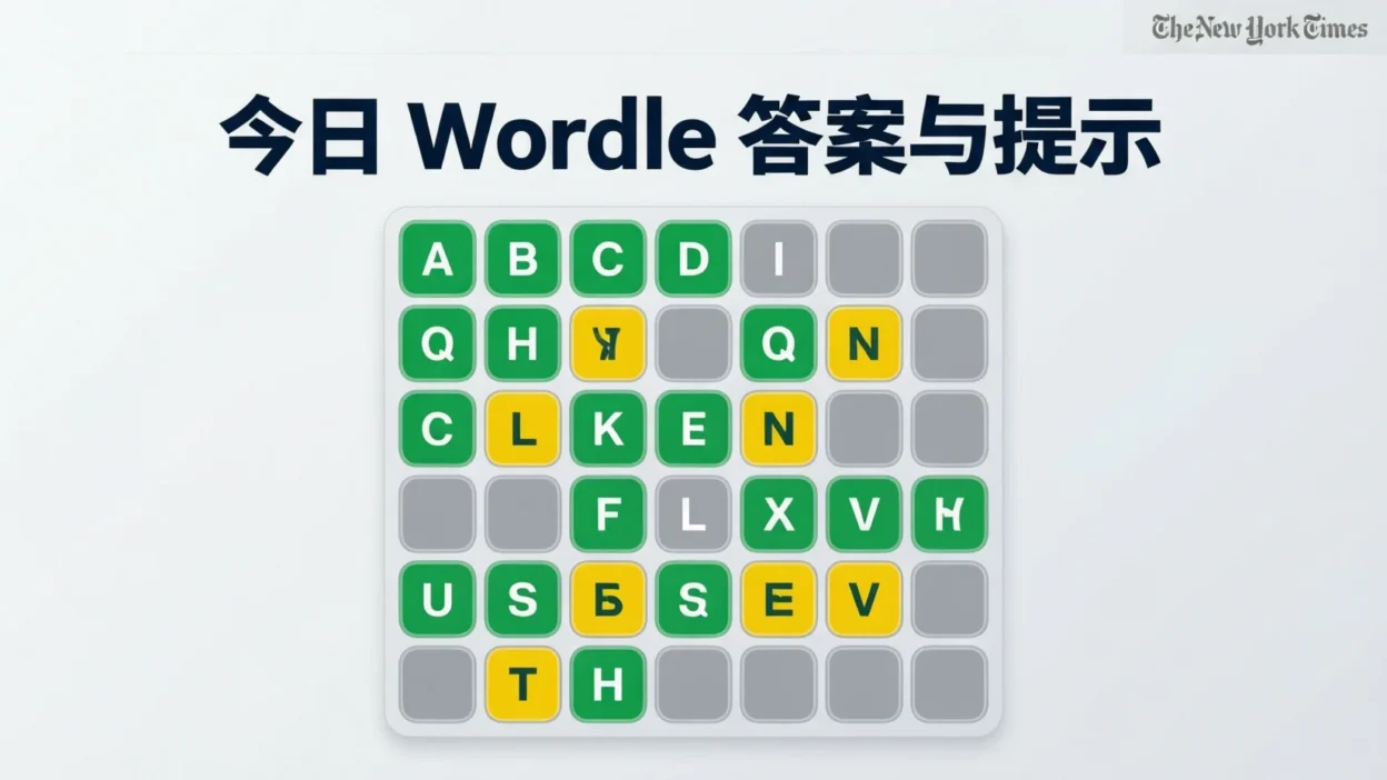 today's wordle answer