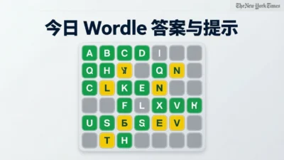 today's wordle answer