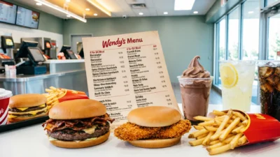 Wendy’s Menu